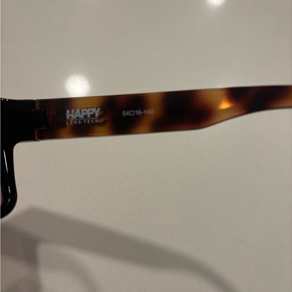 SPY Unisex Montana Black/Honey Tortoiseshell Sunglasses - Picture 3 of 5